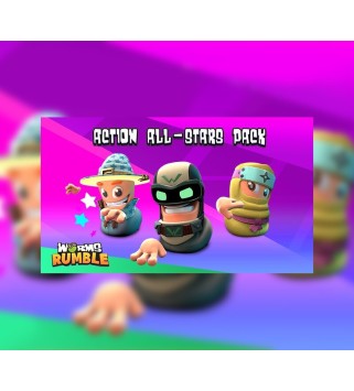 Worms Rumble - Action All-Stars Pack DLC PS4 PlayStation 4 Key EUROPE